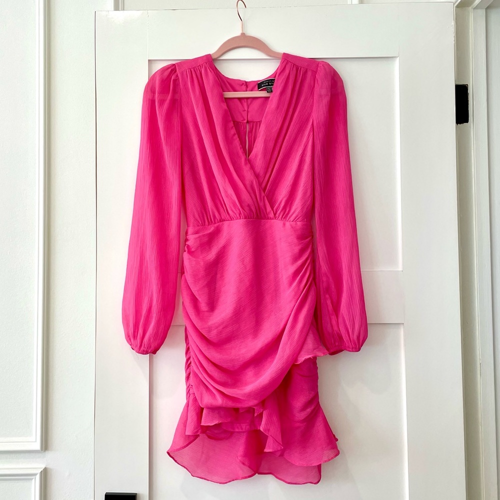 Hot Pink Mini Dress